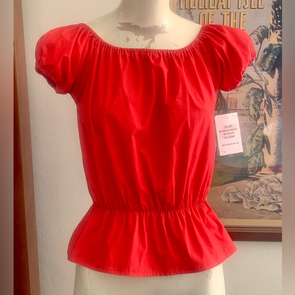 Vivien of Holloway Peasant Top NWT